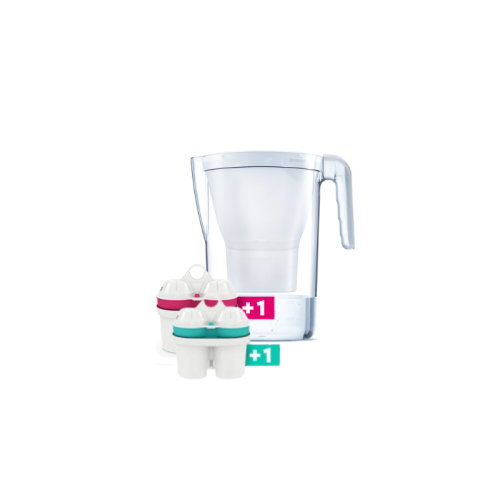 BWT VIDA Κανάτα Φιλτραρίσματος Νερού White 2.6L με Ηλεκτρονική Ένδειξη + 1 Φίλτρο Zinc+ Εμπλουτισμένο με Μαγνήσιο Και Ψευδάργυρο (Made in Austria) 0035425