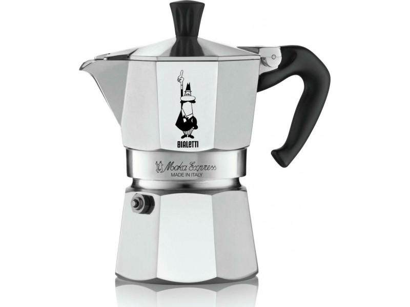 BIALETTI MOKA EXPRESS Καφετιέρα Espresso 4 Μερίδων - 0001164 0001938