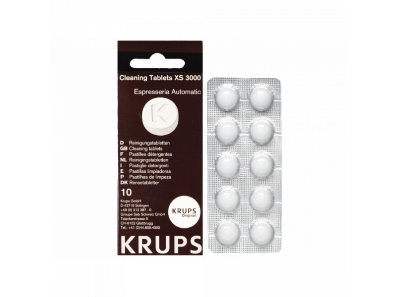 KRUPS XS3000 Ταμπλέτες Καθαρισμού για KRUPS Αυτόματες Μηχανές 0005682