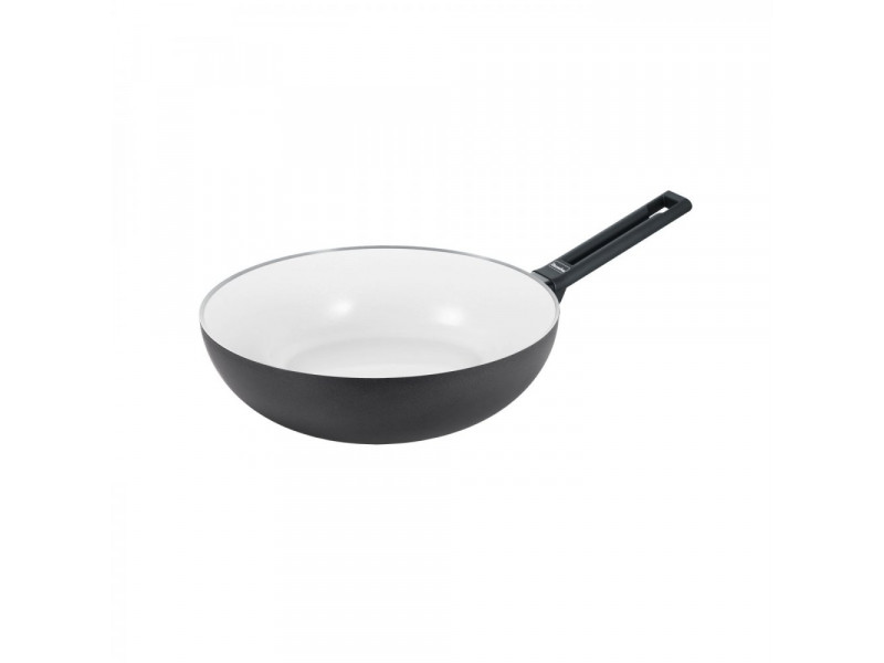 BERNDES 013337 Αντικολλητικό Τηγάνι Wok 30cm με Κεραμική Επίστρωση (Made in Germany) 0017641