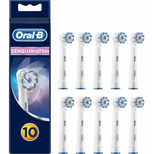 Oral-B EB60-8+2 Sensi Ultrathin Ανταλλακτικά Οδοντόβουρτσας 10 ΤΜΧ (Για ευαίσθητα ούλα ή δόντια) 0022338