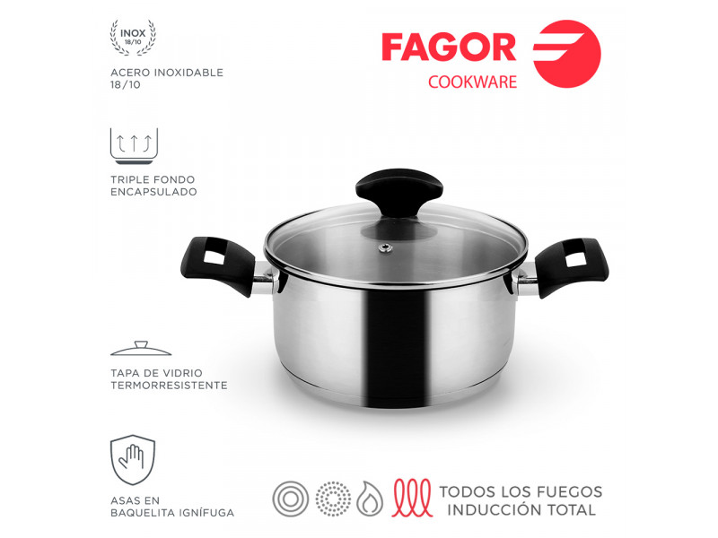 FAGOR 81PXFGCCAL0 ALAIA Κατσαρόλα 20cm 0025889