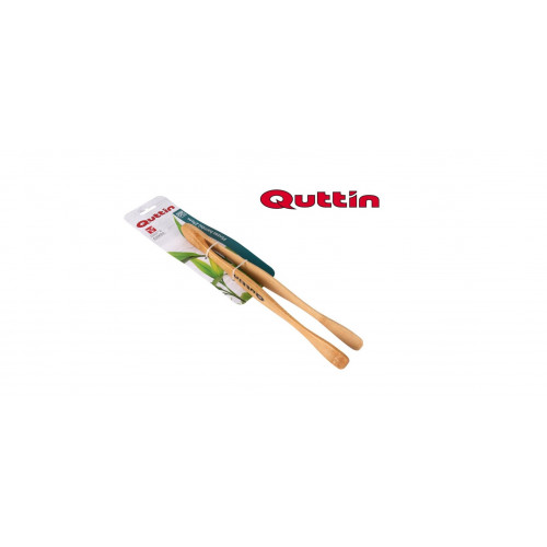 QUTTIN QT-10519 Λαβίδα Κουζίνας από Bamboo 27 cm 0031246