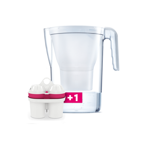 BWT VIDA Κανάτα Φιλτραρίσματος Νερού White 2.6L με Ηλεκτρονική Ένδειξη + 1 Φίλτρο Εμπλουτισμένο με Μαγνήσιο (Made in Austria) 0035424