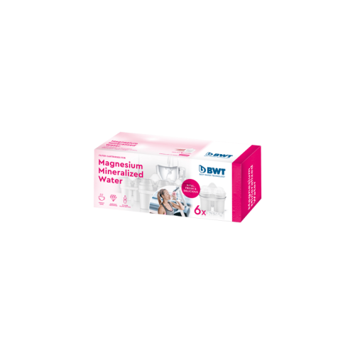 BWT Magnesium Mineralized Ανταλλακτικά Φίλτρα 6τεμ. Εμπλουτισμένα με Μαγνήσιο (Made in Austria) 0034528