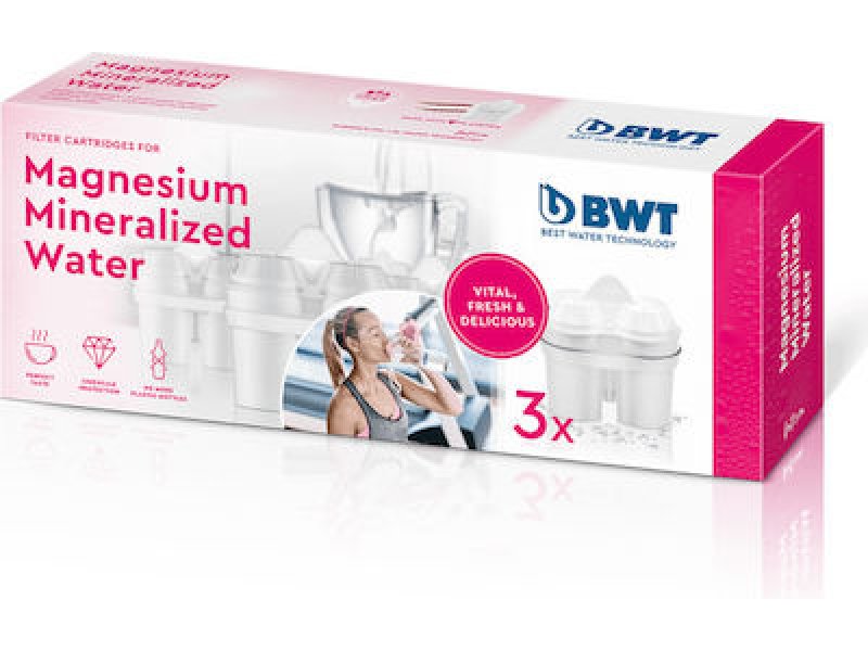 BWT Magnesium Mineralized Ανταλλακτικά Φίλτρα 2+1τεμ. με Μαγνήσιο (Made in Austria) 0035408