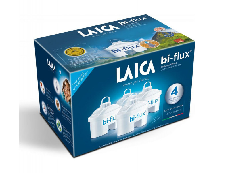 LAICA Bi Flux F4M Ανταλλακτικά Φίλτρα Νερού 4τμχ 0035632