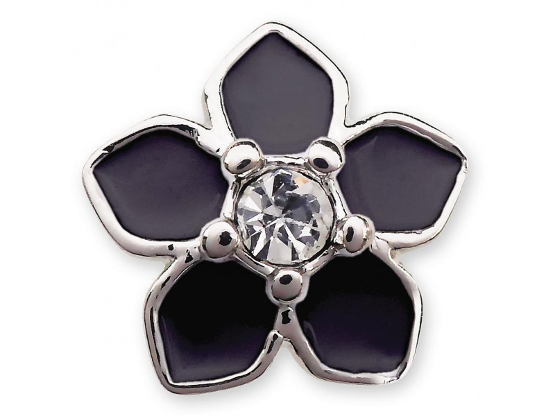 BIOJOUX BJT969 Flower With Crystal and Enamel 8MM 0028496