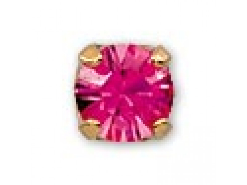 InvernessMed 90 (IN090200) - Ροζ με δέσιμο 3mm - Επίχρυσο (Ζευγάρι) 0005770