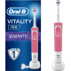 ORAL-B Vitality 100 3D Ηλεκτρική Οδοντόβουρτσα Ροζ 0020839