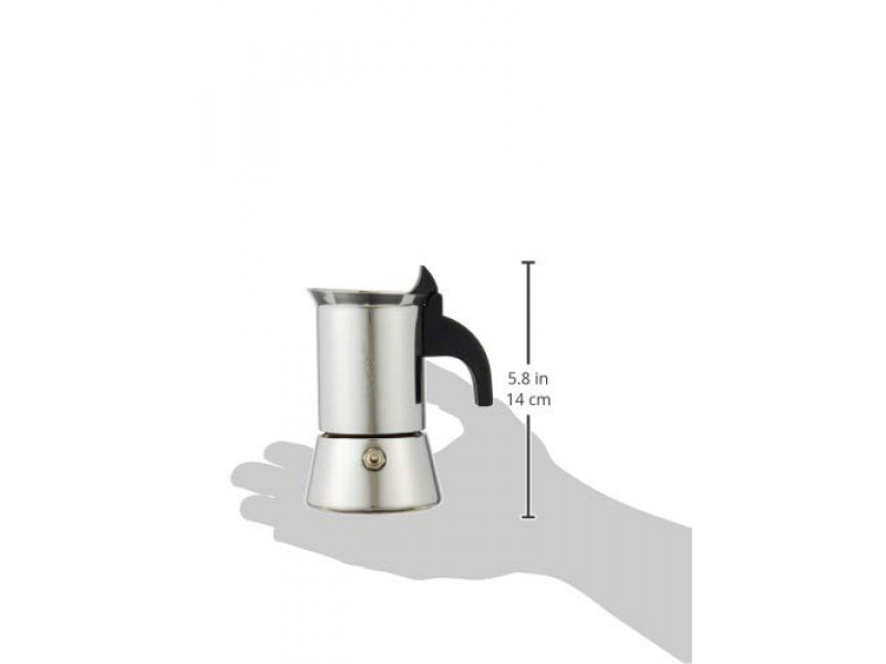 BIALETTI Venus 2 Μερίδων (Ανοξείδωτο Ατσάλι) 0021286